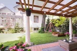 beautiful patio roof