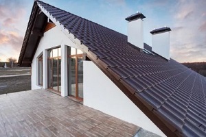 house with energy efficient windows